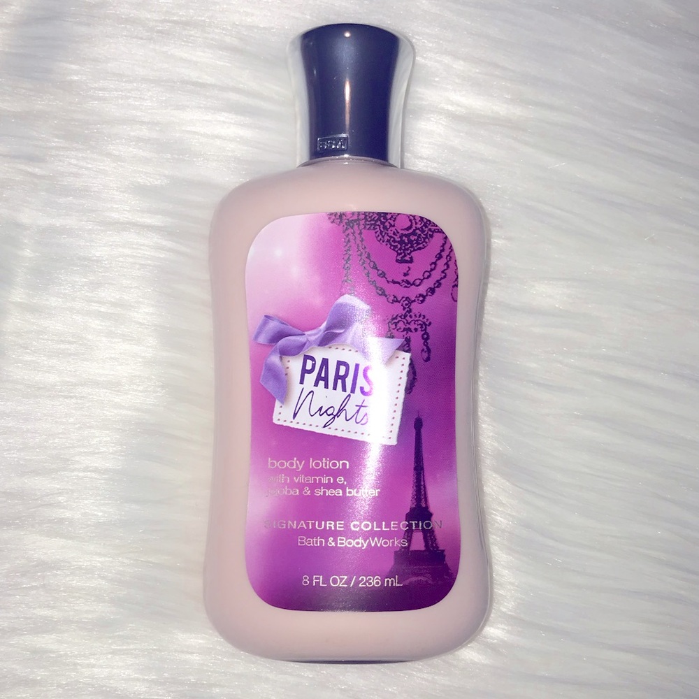 New Bath & Body Works Paris Nights Lotion 8oz Rare